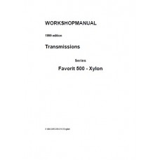 Fendt Favorit 509C - 510C - 511C - 512C - 514C - 515C Transmission Workshop Manual